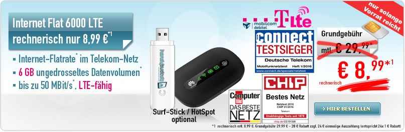 Internet Flat 6000 LTE