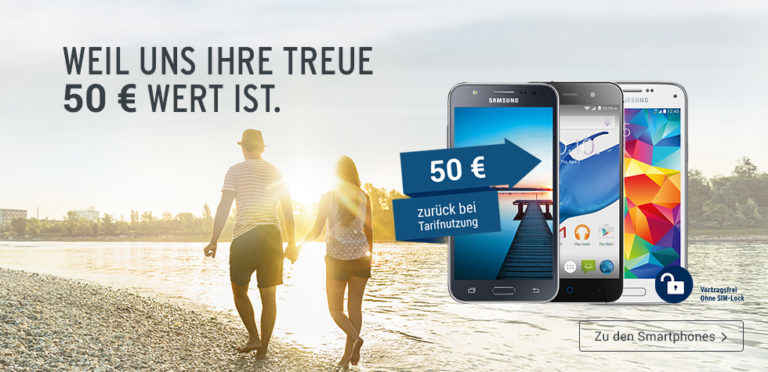 50 Euro Cashback bei Tchibo Mobilfunk!