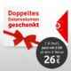 Doppeltes Datenvolumen bei Vodafone