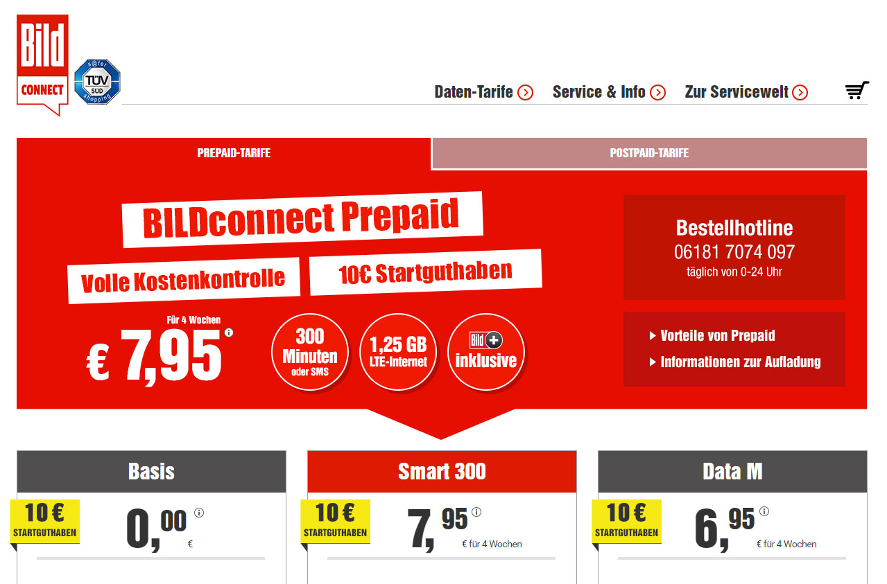 BILDconnect Prepaid