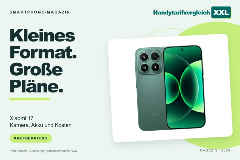 Xiaomi 17: Viel Kamera und Akku im kompakten Format